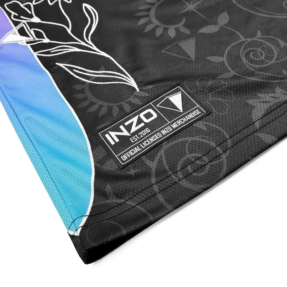 InzoFloral Nebula Soccer Jersey Soccer jersey EDM rave Size XXXL 3XL XXXlarge